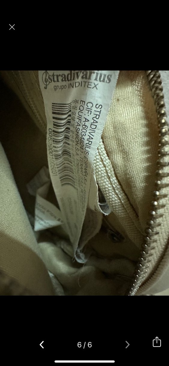 Kadın Beyaz Deri Çapraz Çanta - Görsel 4