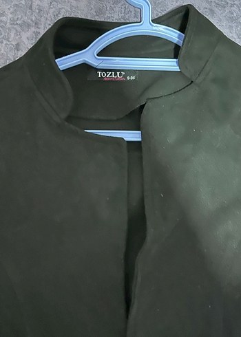 Püsküllü Siyah Süet Kadın Ceket - Görsel 2