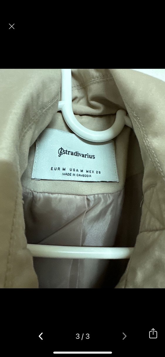 Bej Midi Kadın Trençkot - Görsel 3