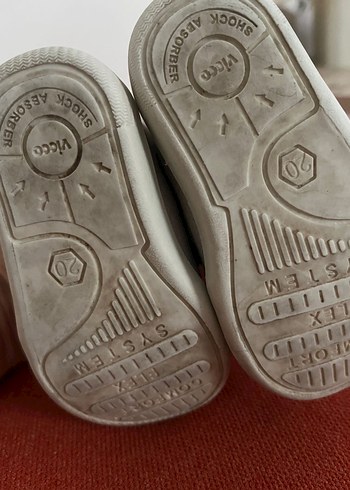 Gri Beyaz Erkek Bebek İlk Adım Ayakkabısı - Görsel 3