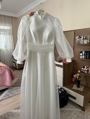 s Beden beyaz Renk Nikah elbisesi