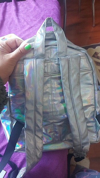  Beden çeşitli Renk Hologram sırt çantası