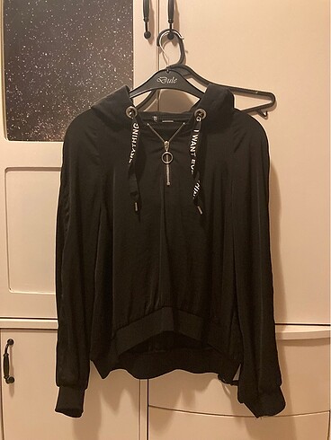 H&M Kapüşonlu Mevsimlik Üst
