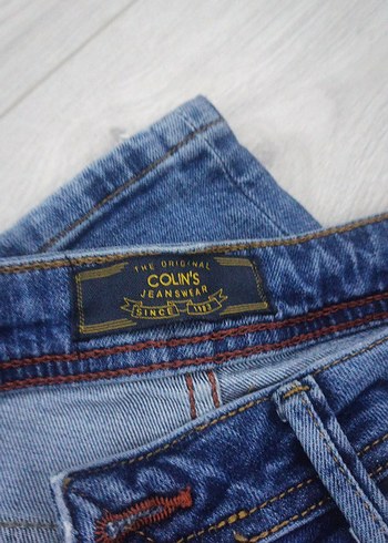 Erkek Mavi Denim Regular Fit Kot Pantolon - Görsel 5