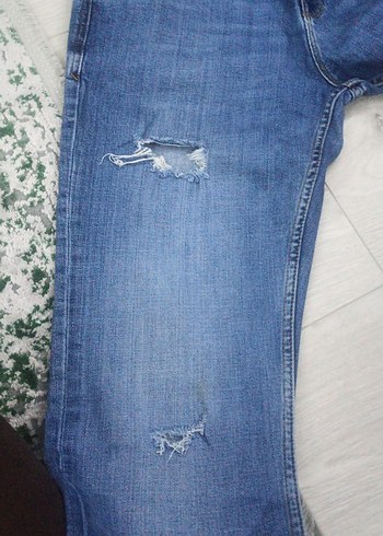 Erkek Mavi Denim Regular Fit Kot Pantolon - Görsel 7