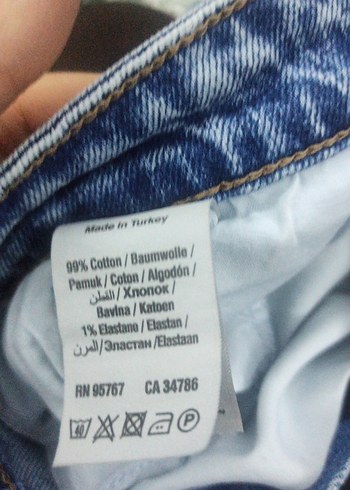 Mavi Erkek Kot Pantolon - Görsel 4