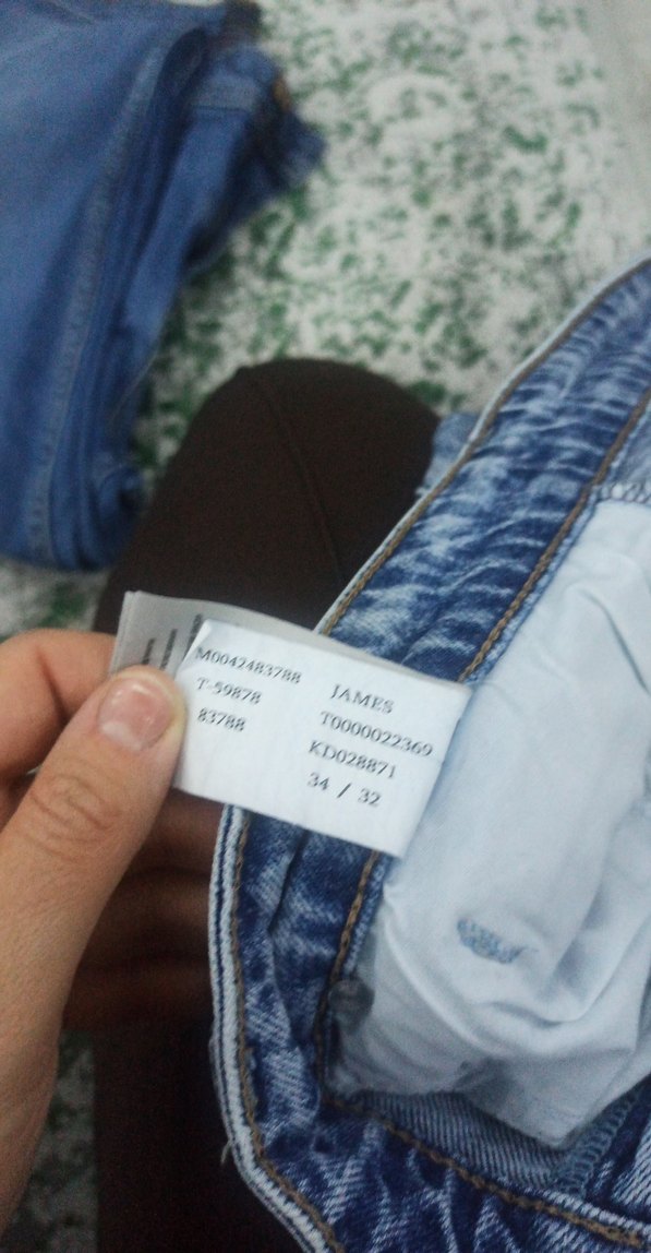 Mavi Erkek Kot Pantolon - Görsel 5