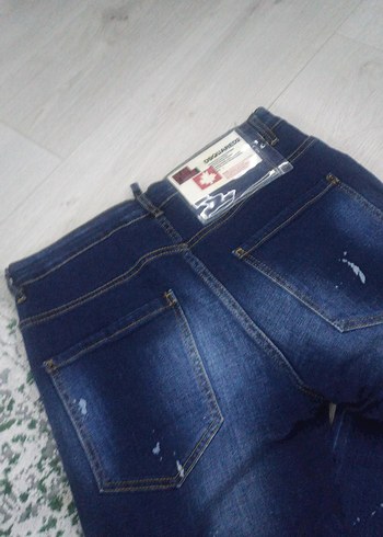 Yırtık Detaylı Fit Kesim erkek Kot Pantolon - Görsel 6