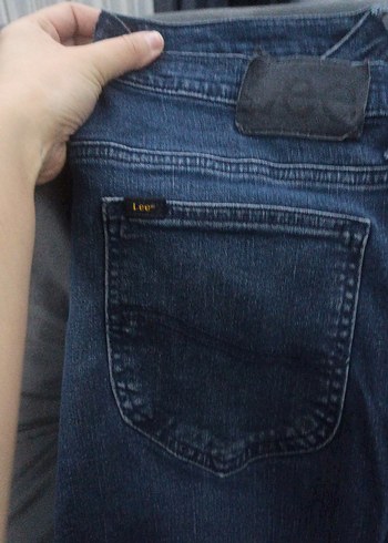 erkek Lacivert Denim Kot Pantolon - Görsel 4