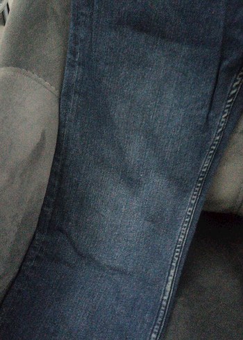 erkek Lacivert Denim Kot Pantolon - Görsel 2