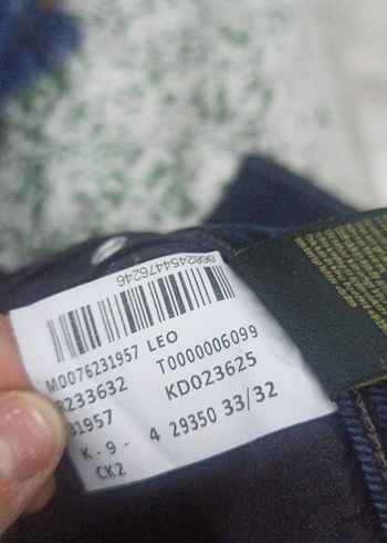 erkek mavi jeans - Görsel 5