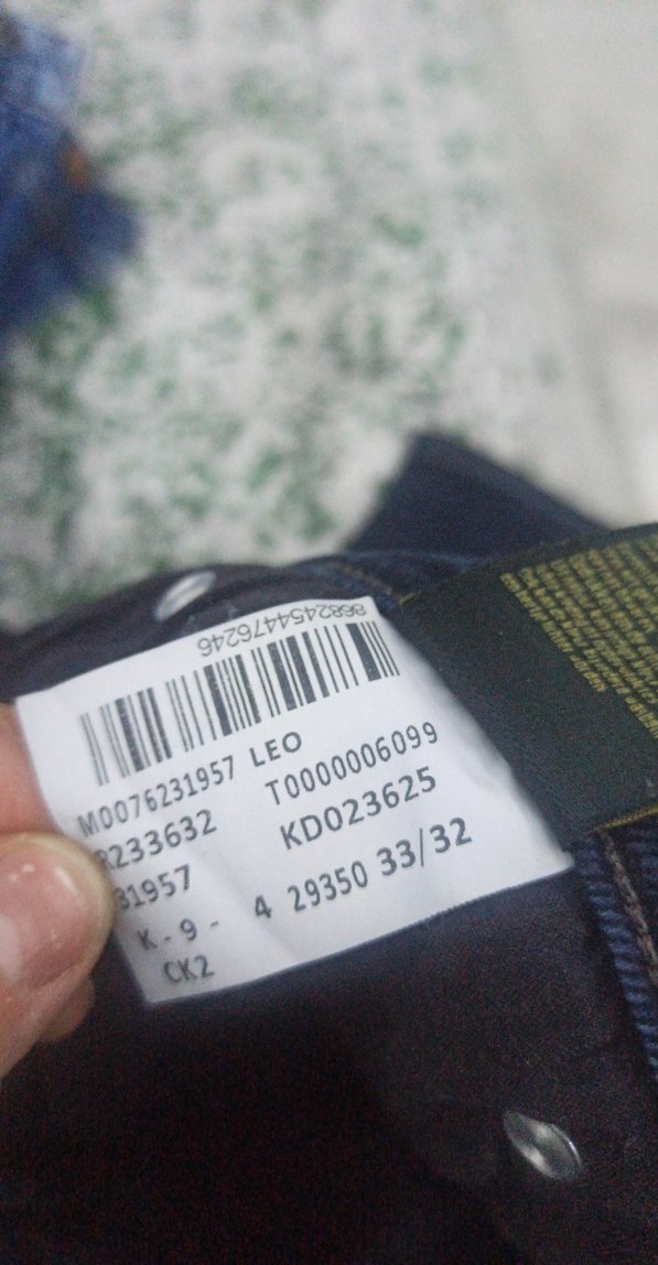 erkek mavi jeans - Görsel 5