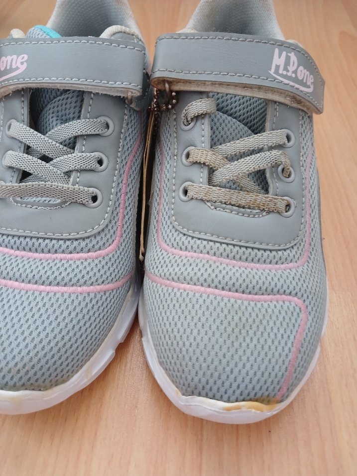 Kız Çocuk Gri Günlük Spor Ayakkabı - Görsel 2