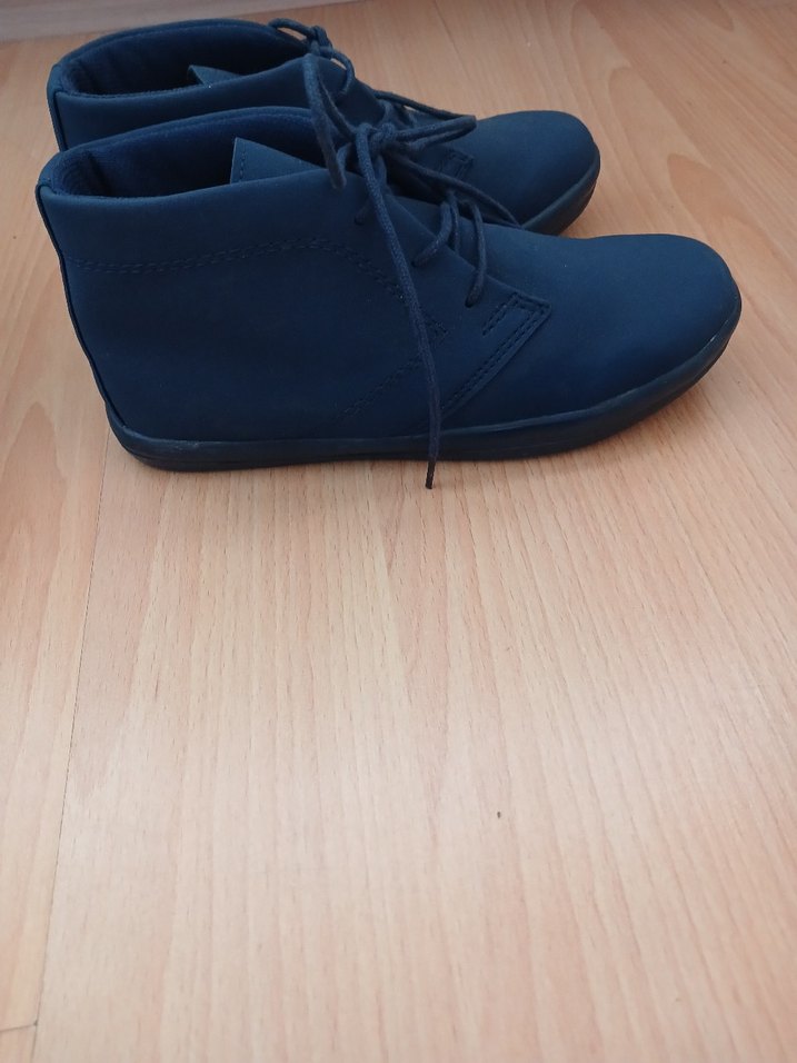 Kız Çocuk Lacivert Bağcıklı Özel Ayakkabı - Görsel 3