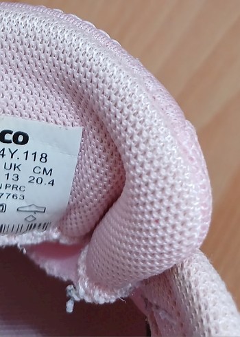 Pembe Bağcıklı Kız Çocuk Spor Ayakkabı - Görsel 3