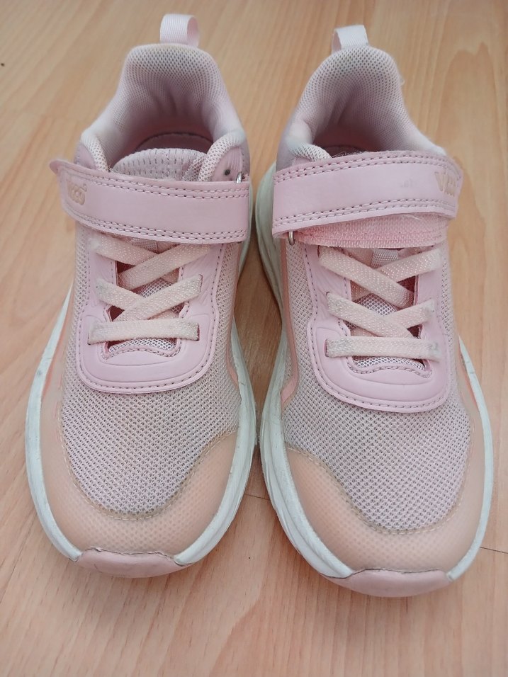 Pembe Bağcıklı Kız Çocuk Spor Ayakkabı - Görsel 2