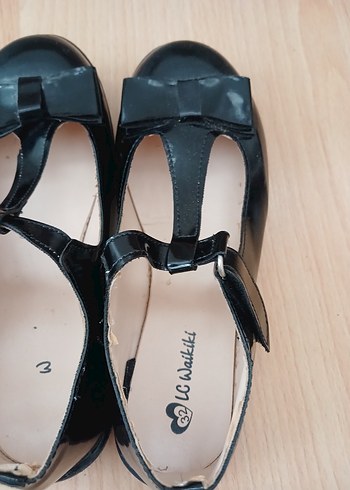 Kız Çocuk Siyah Rugan Tokalı Babet - Görsel 4