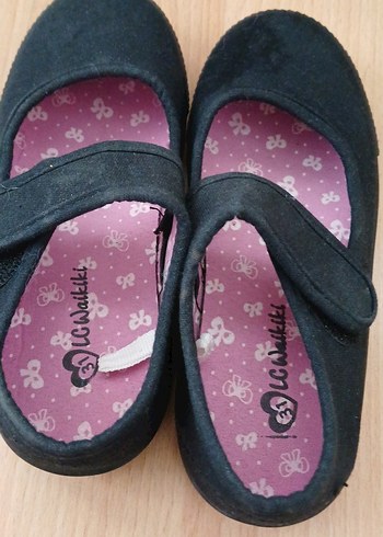 Kız Çocuk Siyah Goth Babet Ayakkabı - Görsel 3