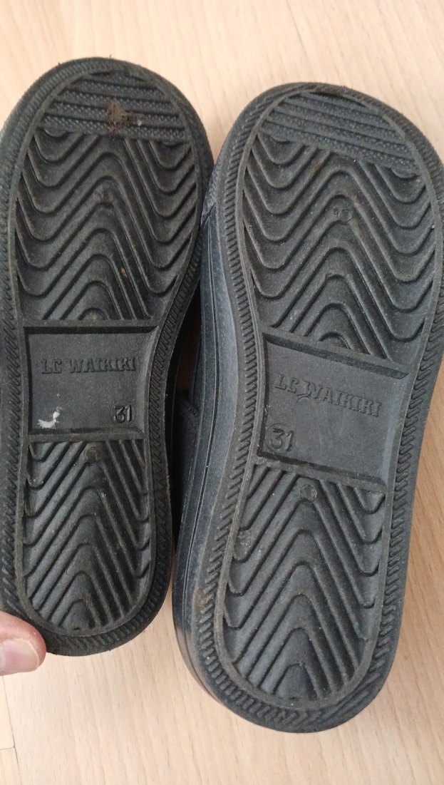 Kız Çocuk Siyah Goth Babet Ayakkabı - Görsel 4