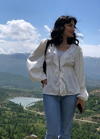 Saten gömlek bluz no33