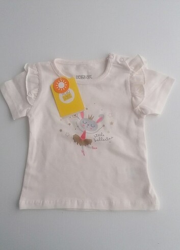 Hello baby 12 ay tişört sıfır etiketli ürün 