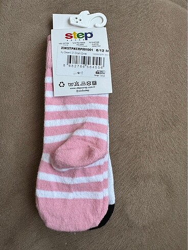 Step ikili çorap 6-12 ay sıfır etiketli - Görsel 3