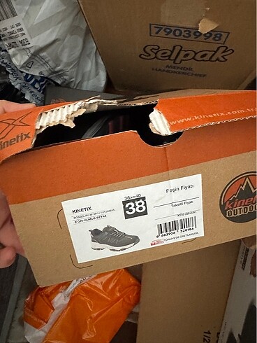 Kinetix 38 no sıfır kutulu ayakakkabı yeni sıfır - Görsel 5