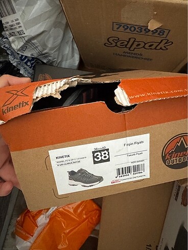 Kinetix 38 no sıfır kutulu ayakakkabı yeni sıfır - Görsel 6