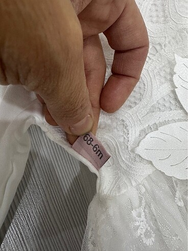 Kız bebek elbise 6 ay için uygun sıfır etiketli ürün yeni - Görsel 5