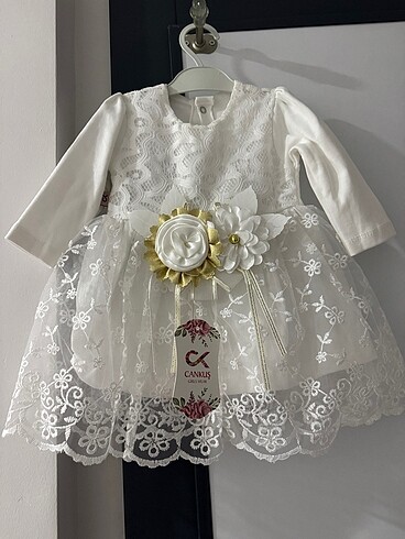 Kız bebek elbise 6 ay için uygun sıfır etiketli ürün yeni - Görsel 7
