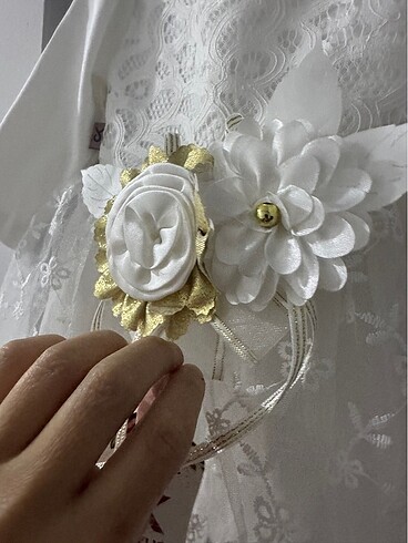 Kız bebek elbise 6 ay için uygun sıfır etiketli ürün yeni - Görsel 12