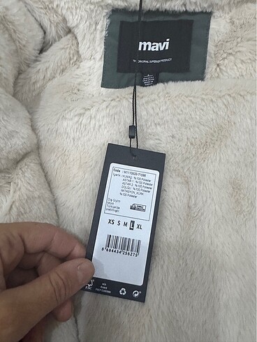 Mavi jeans mont L beden sıfır - Görsel 9