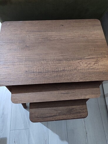 Zigon sehpa üçlü sıfır açılmamış yeni - Görsel 5