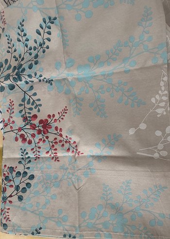 Bej Pastel Çiçek Desenli Nevresim Takımı sıfır paketli loyal hom - Görsel 4