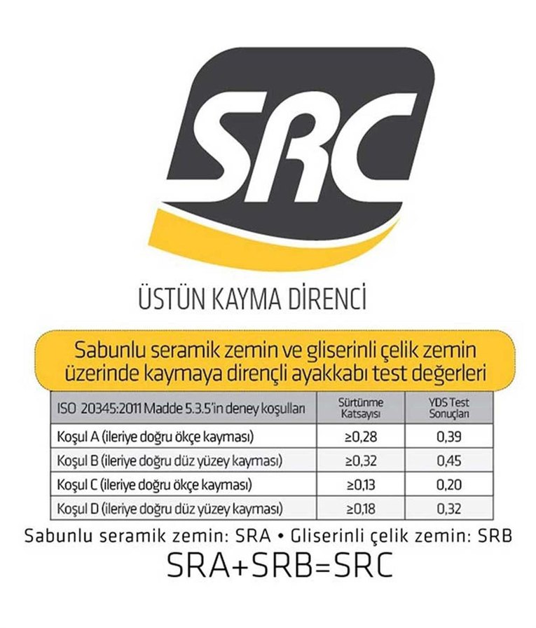 Çelik Burunlu Orjinal Deri YDS İş Ayakkabısi - Görsel 3