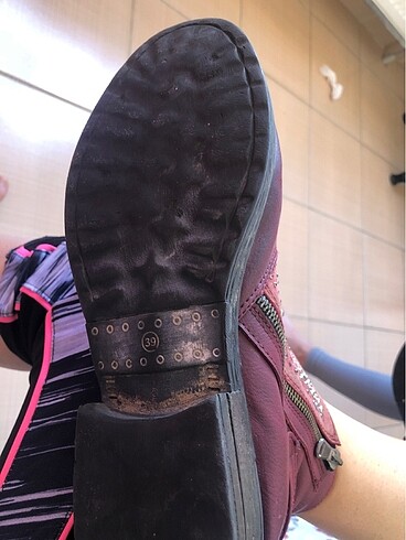 39 Beden bordo Renk Bottt