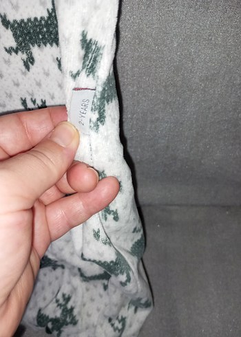 24-36 Ay Beden çeşitli Renk Fermuarlı Gri çocuk uyku Tulumu