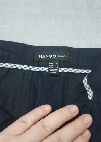 Lacivert Mini Etek - Görsel 5