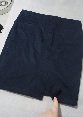 Lacivert Mini Etek - Görsel 6