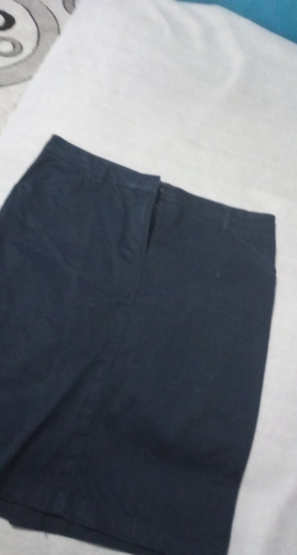 Lacivert Mini Etek - Görsel 2