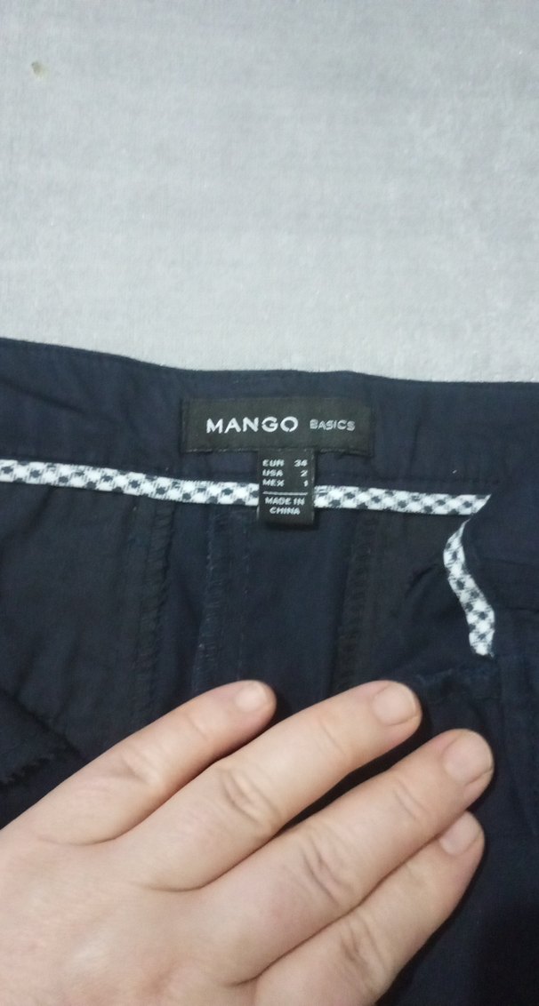 Lacivert Mini Etek - Görsel 5