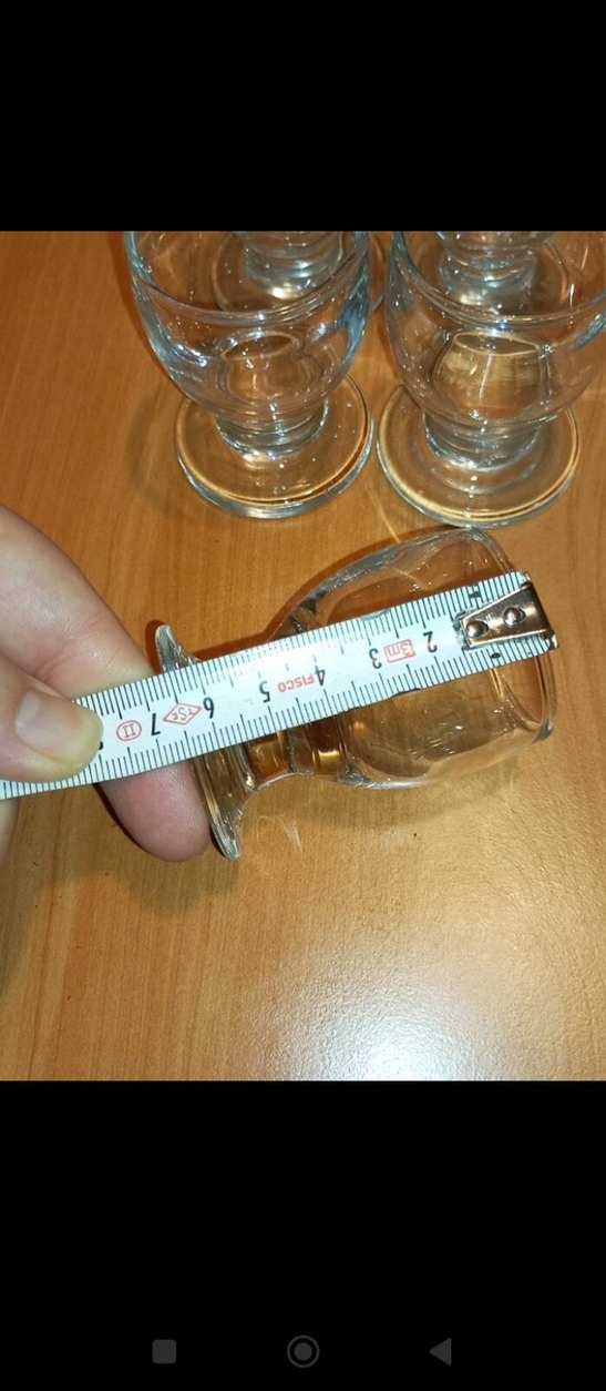 Şeffaf Cam Kahve yanı su bardağı - Görsel 3