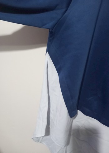 zara Kadın Mavi Gri Oversize Eşofman Takımı - Görsel 7