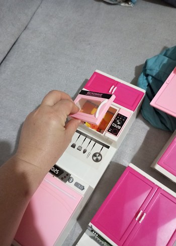 Barbie mutfak - Görsel 14