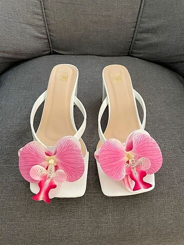 Shein Çiçekli Ayakkabı süsü