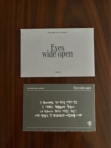 Beden Renk Twice Eyes Wide Open Album