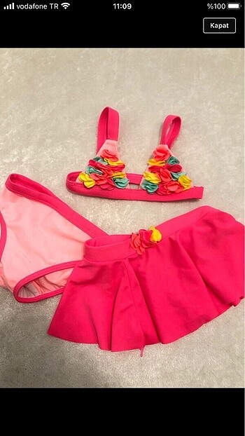 Kız bebek mayo bikini