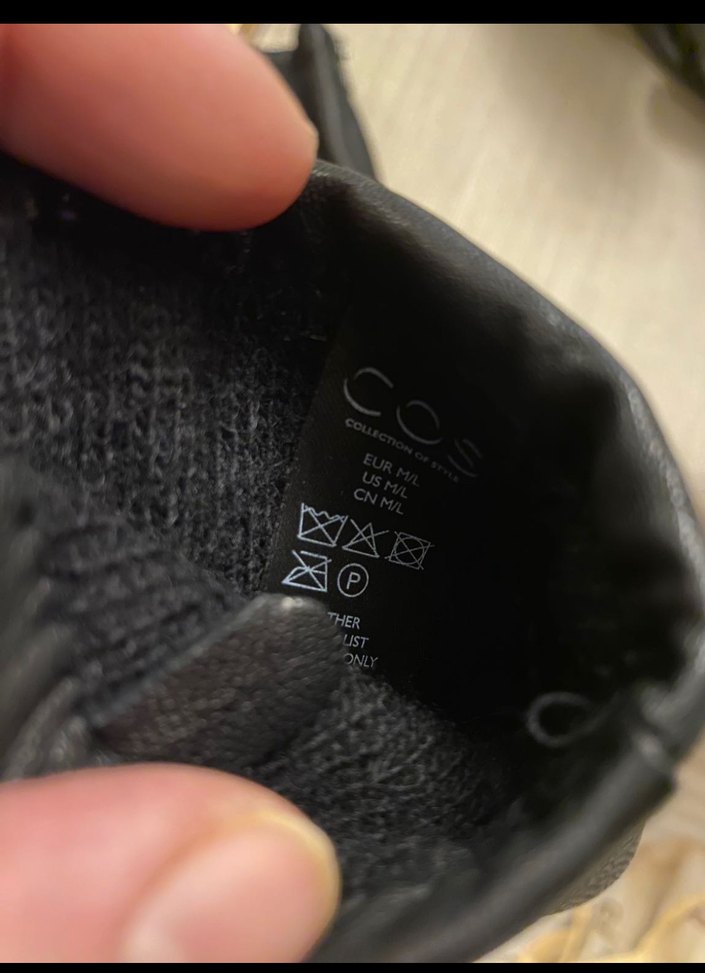 Fermuarlı Siyah Deri Kadın Eldiven - Görsel 5