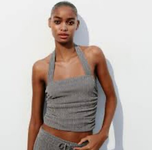Zara bluz pantolon takım