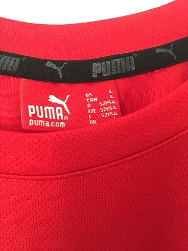 m Beden kırmızı Renk Puma Sporcu T-Shirt